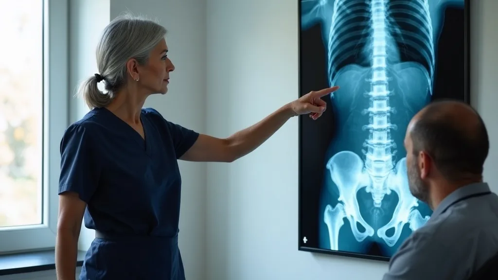 Hip pain chiropractic assessment at a Montgomery, AL clinic